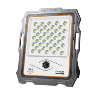 מצלמה סולארית WI-FI משולבת תאורת הצפה סולארית 200W + רמקול מובנה + שלט