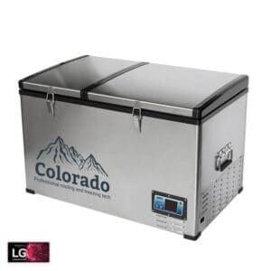 מקרר לרכב - 80L - נירוסטה - 2 תאים - CMP80 - Colorado