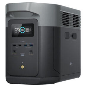 תחנת כוח ניידת ECOFLOW DELTA 2 MAX - הספק 2400W קיבולת 2048WH - הדגם החדש E2000LFP