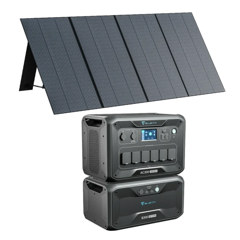 מערכת גיבוי ביתית BLUETTI - AC300 (יחידת אם - מחוייבת בתוספת סוללה B300) – תמונה 4