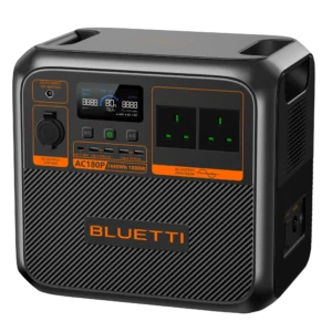 קיט תחנת כוח ניידת BLUETTI AC180P + פאנל סולארי מתקפל BIGBLUE 200W