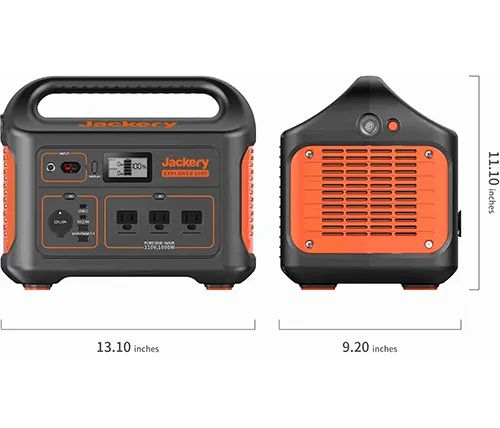 תחנת כח ניידת JACKERY EXPLORER 1000 – תמונה 3