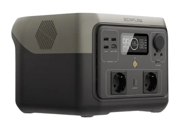 תחנת כח ניידת 2 ECOFLOW RIVER MAX - קיבולת 512Wh הספק 500-1000W – תמונה 2