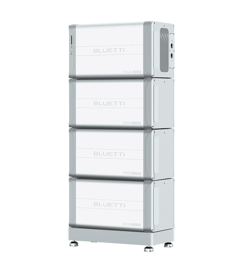 תחנת גיבוי ביתית תלת פאזית - BLUETTI EP600 + 2xB500 | 6000W 10KWh – תמונה 3