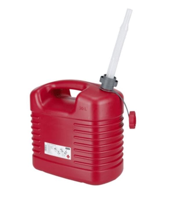 מיכל דלק 20 ליטר PRESSOL כולל משפך פנימי תוצרת גרמניה