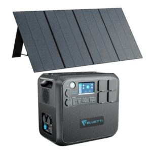 קיט תחנת כוח ניידת BLUETTI AC200MAX + פאנל סולארי מתקפל BIGBLUE 400W